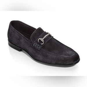 To Boot New York Adam Deerick. Agostino Navy Blue Suede Bit Loafer Size 9.5